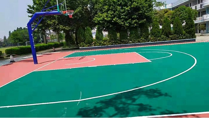 埋地籃球架的安裝