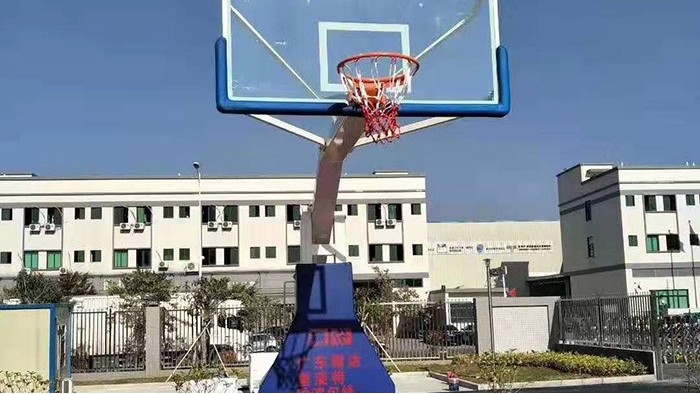 彈簧折疊籃球架