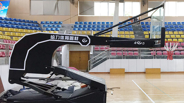 電動(dòng)液壓籃球架