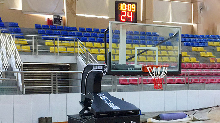 電動(dòng)液壓籃球架