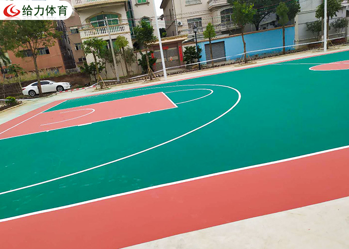 彩色籃球場造價(jià)