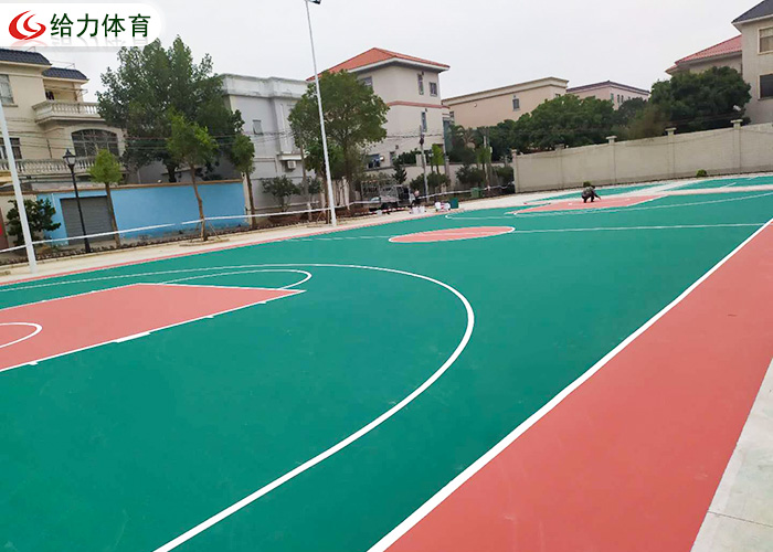 彩色籃球場造價(jià)